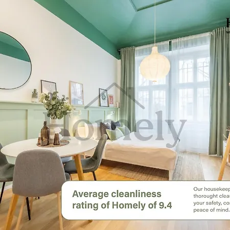 Daire Homely I 48m2 I Elevator I Self Check-in *